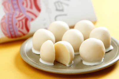 ホワイトチョコと餡のバランスが絶妙な浦和銘菓「鷺白し」。